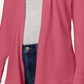 Charter Club Women's Open Front Cardigan Pink Size X-Small