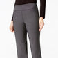 Charter Club Women's Cambridge Skinny Pull On Tummy Control Pants Gray Size 16S