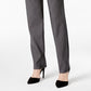 Charter Club Women's Cambridge Skinny Pull On Tummy Control Pants Gray Size 16S