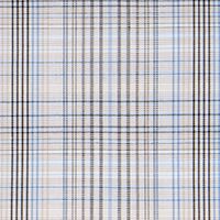 Calvin Klein Men's Plaid Dress Shirt Semi Fitted Brown Size 36-37