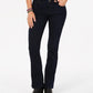 Style & Co Women's Mid Rise Bootcut Jeans Navy Size 12S