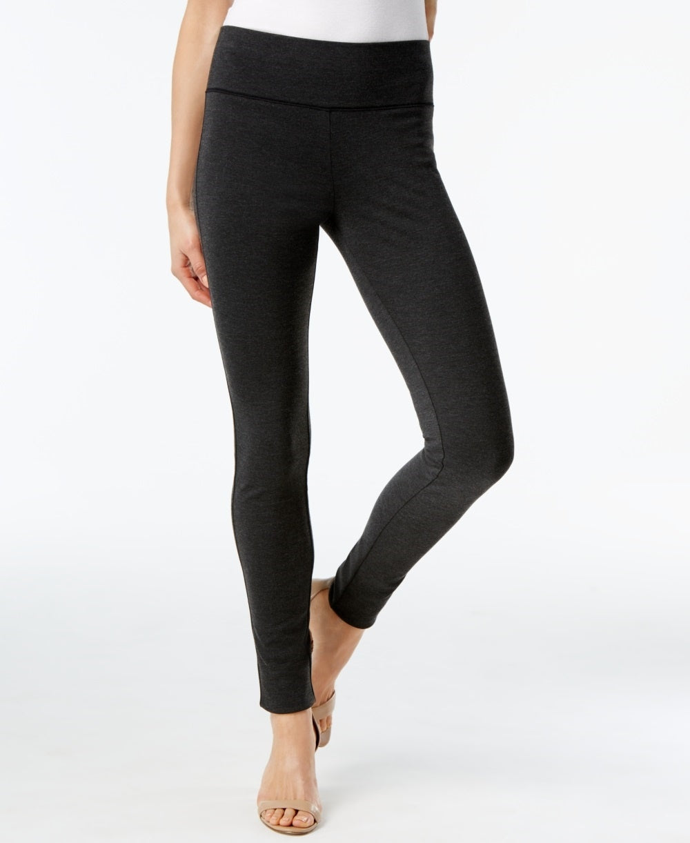 INC International Concepts Women's Seamless Leggings Gray Size 0 Petite
