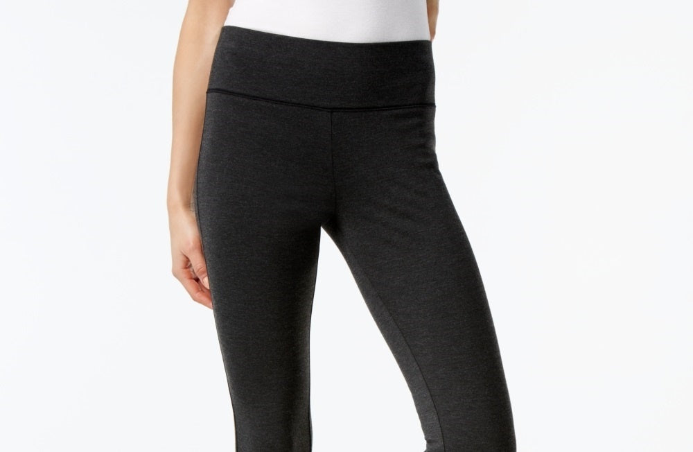 INC International Concepts Women's Seamless Leggings Gray Size 0 Petite