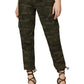 Sanctuary Women's Multi Camo Terrain Crop Pants Green Camo  Size 26