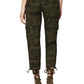 Sanctuary Women's Multi Camo Terrain Crop Pants Green Camo  Size 26