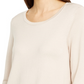 Alfani Women's Hardware SeaPullover Sweater Beige Size Petite Small