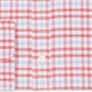 Tommy Hilfiger Men's Fitted Performance Stretch Blue Check Dress Shirt Red Size 15.5X32X33
