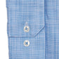 Ryan Seacrest Distinction Men's Ultimate Slim Fit Non Iron Performance Stretch Dress Shirt Blue Size 17X36-37