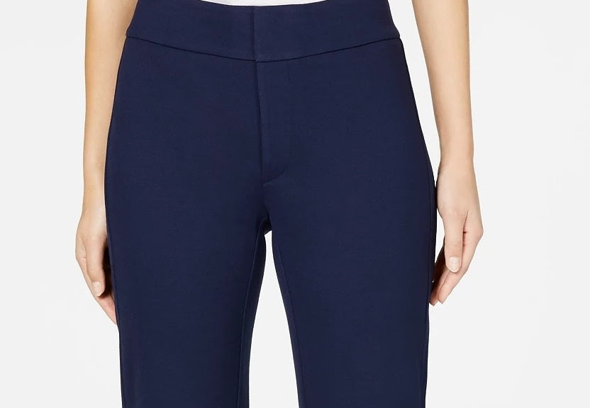Charter Club Women's Solid Pants Blue Size 6