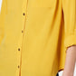 Charter Club Women's Two Pocket Shirt Gold Size X-Large