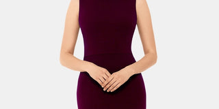 Betsy & Adam Women's Ruffle Back Gown Red Size 6