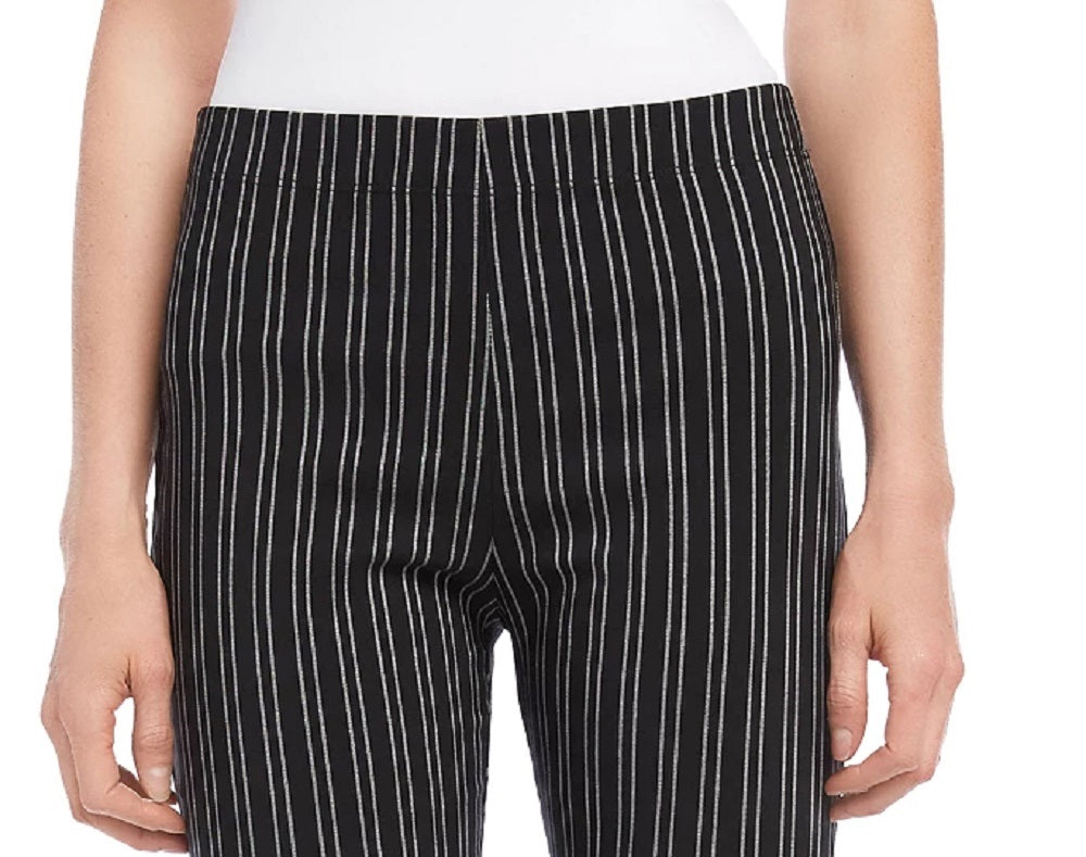Karen Kane Women's Pinstripe Pants Black Size Medium