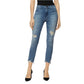 J Brand Women's Alana Denim Destroyed Skinny Jeans Blue Size 31