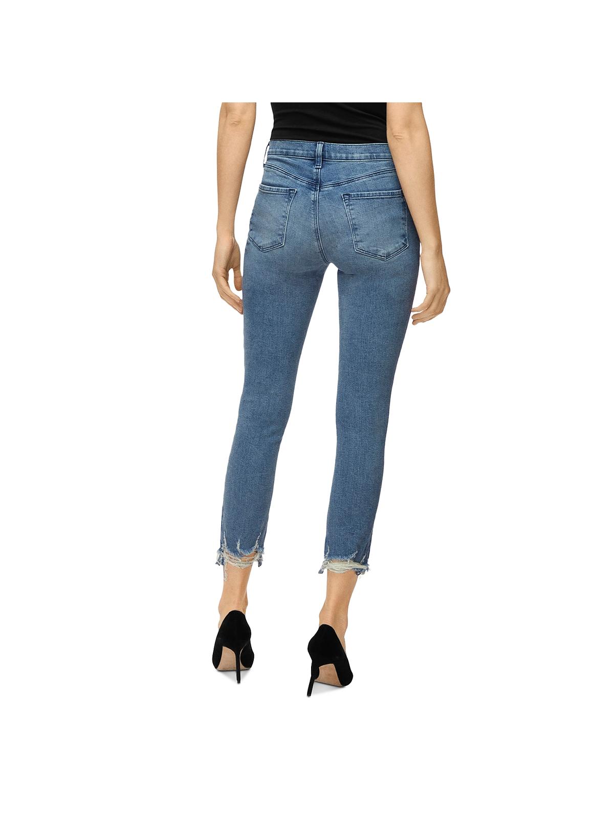 J Brand Women's Alana Denim Destroyed Skinny Jeans Blue Size 31