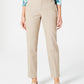 Charter Club Women's Slim Fit Ankle Pants Beige Size 8