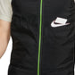 Nike Men's Aerolayer Wild Run Vest  White -Black Size XX-Large