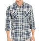Levi's Men's Nicholas Regular Fit Plaid Shirt Red Size XXL