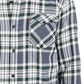 Levi's Men's Nicholas Regular Fit Plaid Shirt Red Size XXL