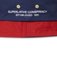 WeSC Men's Reversible Fishing Bucket Hat Navy Size M-L
