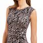 Jessica Howard Women's Sleeveless Above the Knee Sheath Cocktail Dress Black Size 12