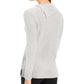 Charter Club Women's Long Sleeve Crew Neck Sweater Gray Size Petite Large