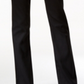 Style & Co Women's Mid Rise Bootcut Jeans Black Size 12S