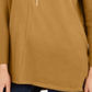Style & Co Women's Seam Front Tunic Sweater Mustard Size Petite L