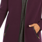 Charter Club Women's Milano Cotton Open Front Cardigan Purple Size X-Small
