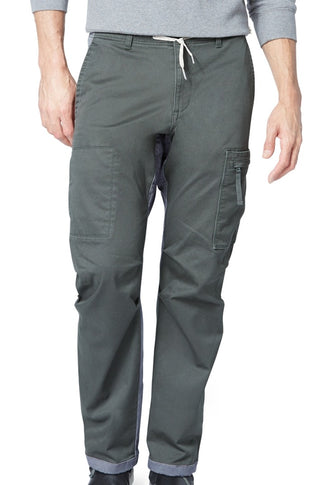 Dockers Men's Slim Fit stretch fabric pdurability Urban Cargo Pants Gray Size 38X30