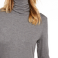 Maison Jules Women's Turtleneck Top Gray Size X-Large