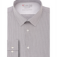 Calvin Klein Men's Extreme Slim Fit Temperature Regulation Check Dress Shirt Gray Size XL
