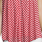 John Paul Richard Women's Sleeveless Burnout Stripe Top Red Size Petite Medium