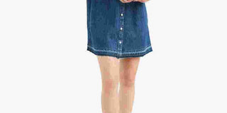Levi's Women's Denim Shirt Dress Blue Size Large