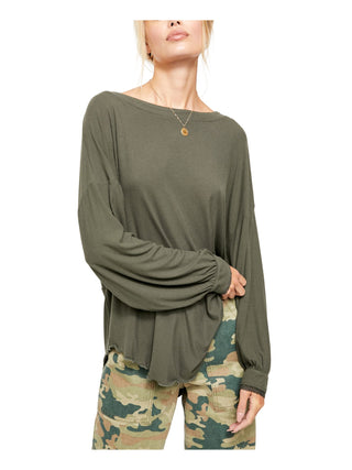 Free People Women's Shimmy Shake Top Green Size Medium