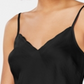 INC International Concepts Women's Scalloped Neck Camisole Pajama Top Tan Size S