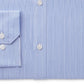 Vince Camuto Men's Dress Shirt Light Striped Button Down Blue Size 17