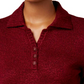 Karen Scott Women's Point Collar Sweater Maroon  Size -Petite L