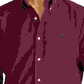 Ralph Lauren Men's Classic Fit Corduroy Shirt Red Size X-Small