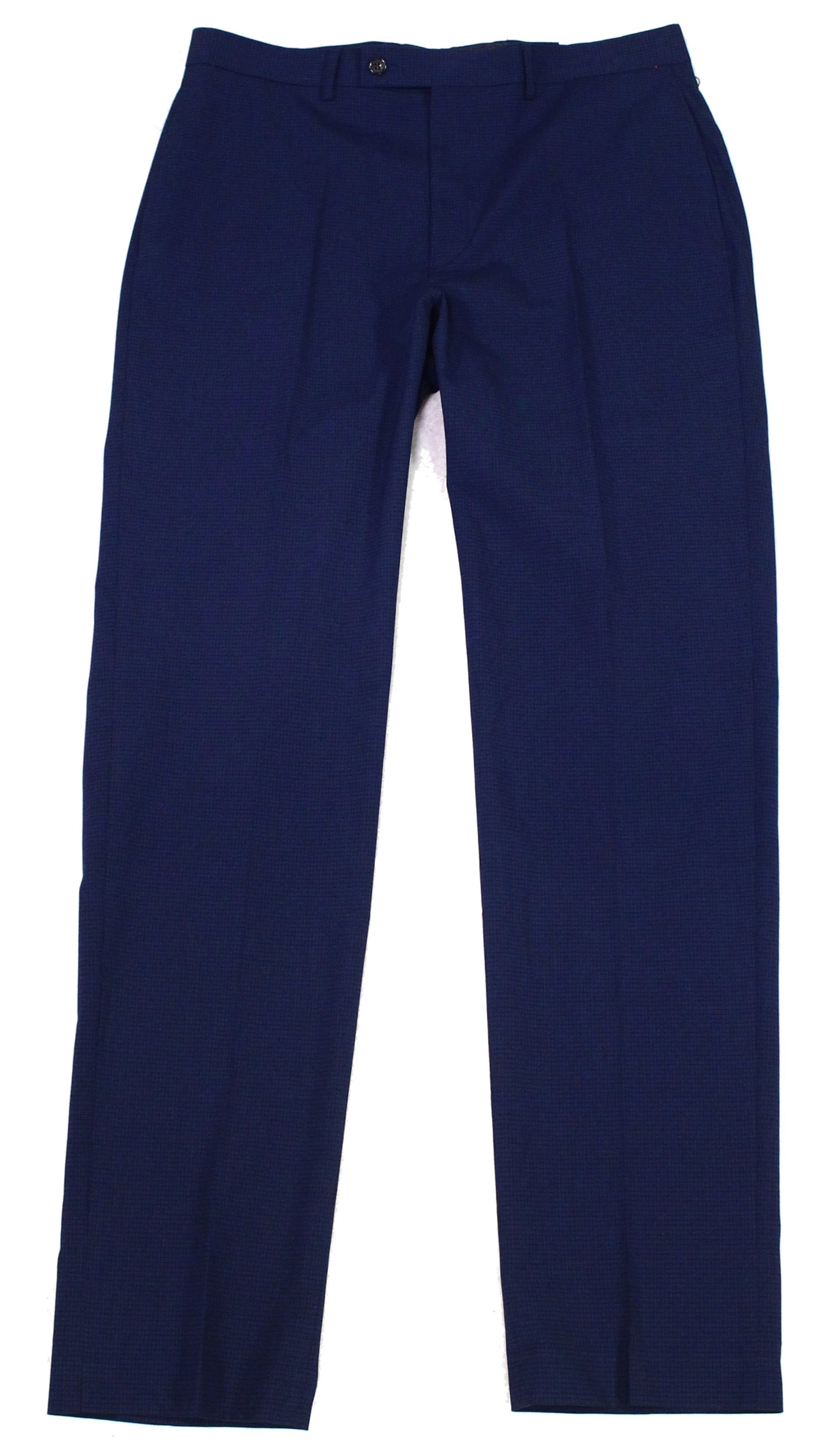 Ralph Lauren Men's Classic Fit UltraFlex Stretch Mini-Grid Dress Pants Navy Size 34