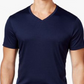 Alfani Men's Navy Short Sleeve Classic Fit T-Shirt Navy Size Small