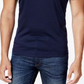 Alfani Men's Navy Short Sleeve Classic Fit T-Shirt Navy Size Small
