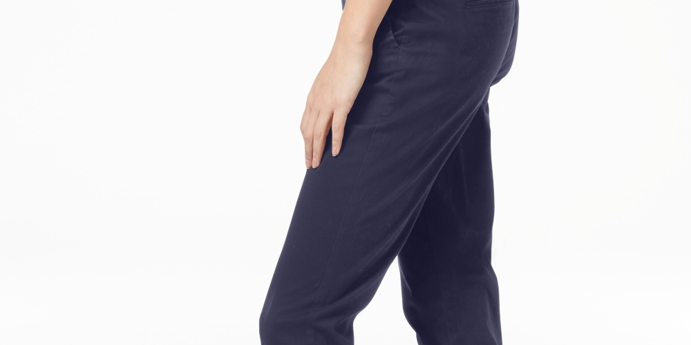 Maison Jules Women's Pants Blue Size 8