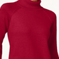 Karen Scott Women's Cotton Turtleneck Sweater Red Size Petite S