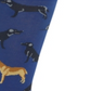 Hot Sox Men's Labrador Novelty Crew Socks Blue Size 10-13