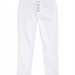Tommy Hilfiger Big Girl's Button Fly Jeans White Size 10