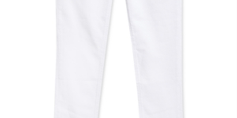 Tommy Hilfiger Big Girl's Button Fly Jeans White Size 10