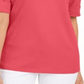 Karen Scott Women's Boat Neck Elbow Sleeve Top Pink Size XXL