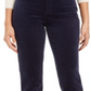 Charter Club Women's Lexington Straight Leg Corduroy Pants Blue Size 4 Petite
