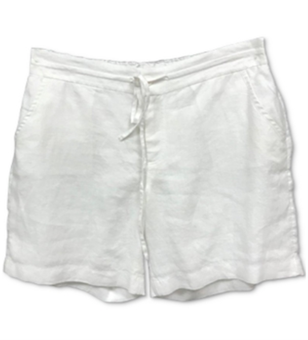 Charter Club Women's Pull on Shorts White Size Medium