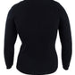Karen Scott Women's Knit V Neck Pullover Sweater Black Size Petite Small